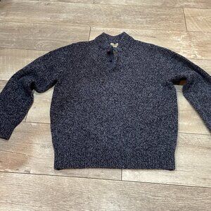 NWT L.L. Bean 100% Lambswool Knit Sweater mens L